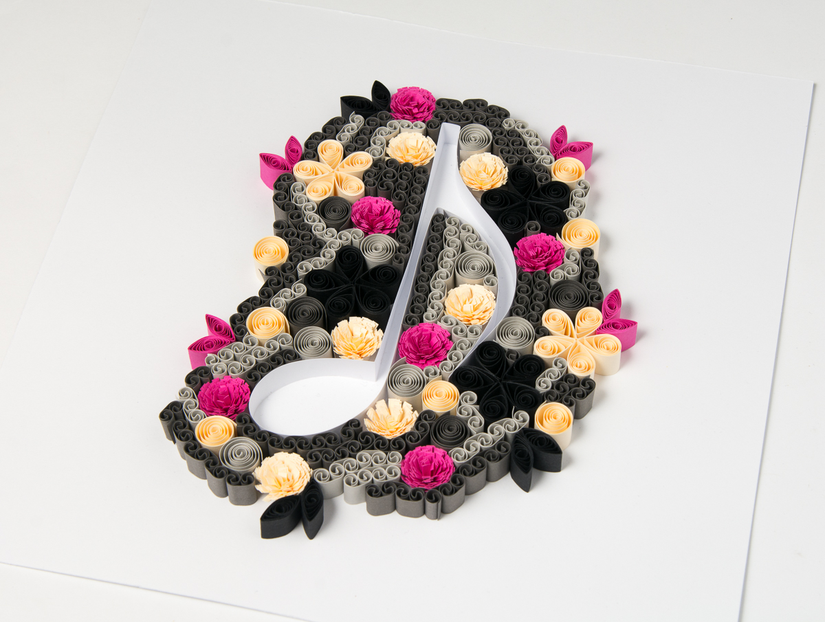 unique wall art music lover gift quilling art paper art modern home decor etsy unique wall art music lover gift quilling art paper art modern home decor etsy