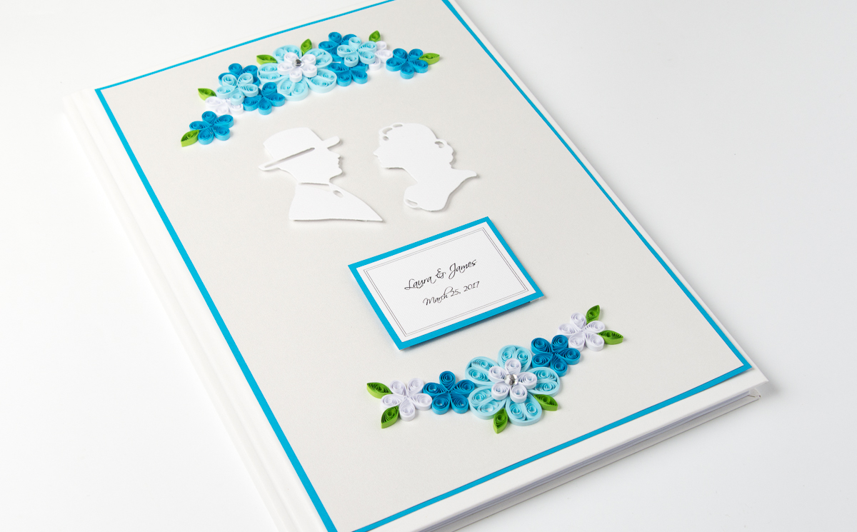 You are currently viewing Blue Wedding Guest Book