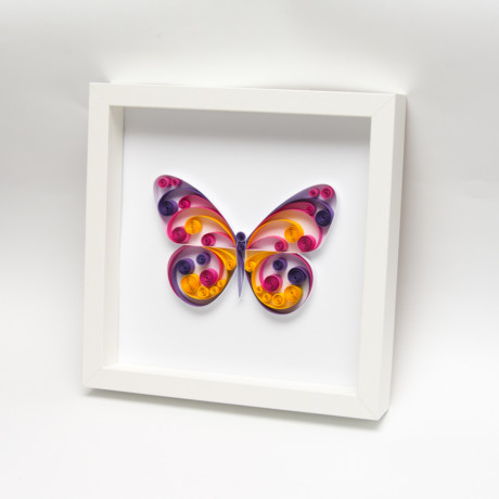 Obrazek – Kolorowy motyl