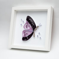 Obrazek – Fioletowy motyl