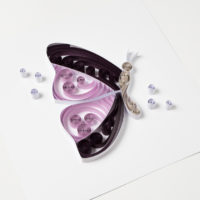 Obrazek – Fioletowy motyl