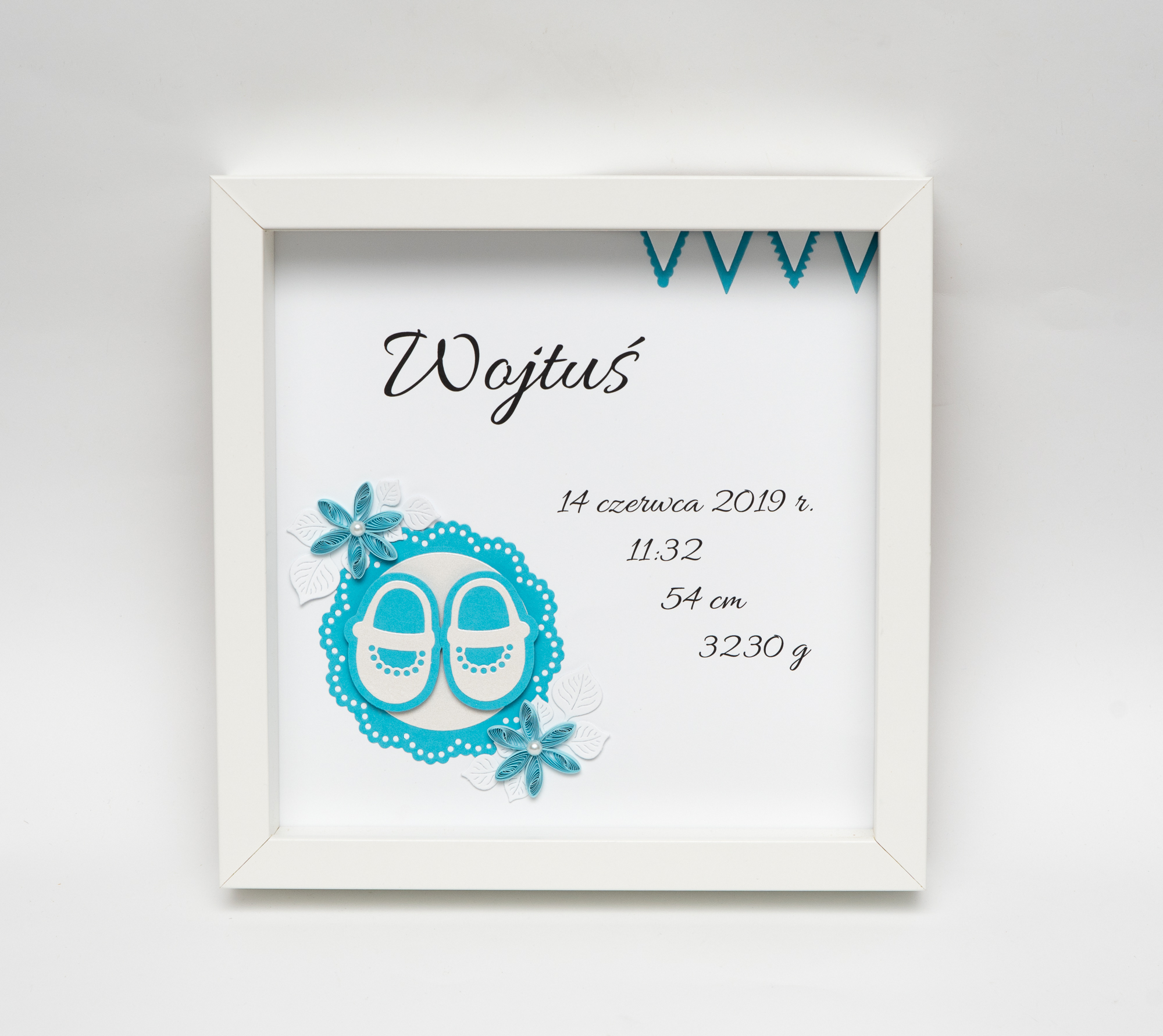 You are currently viewing Baby Boy Birth Announcement – Custom Nursery Decor