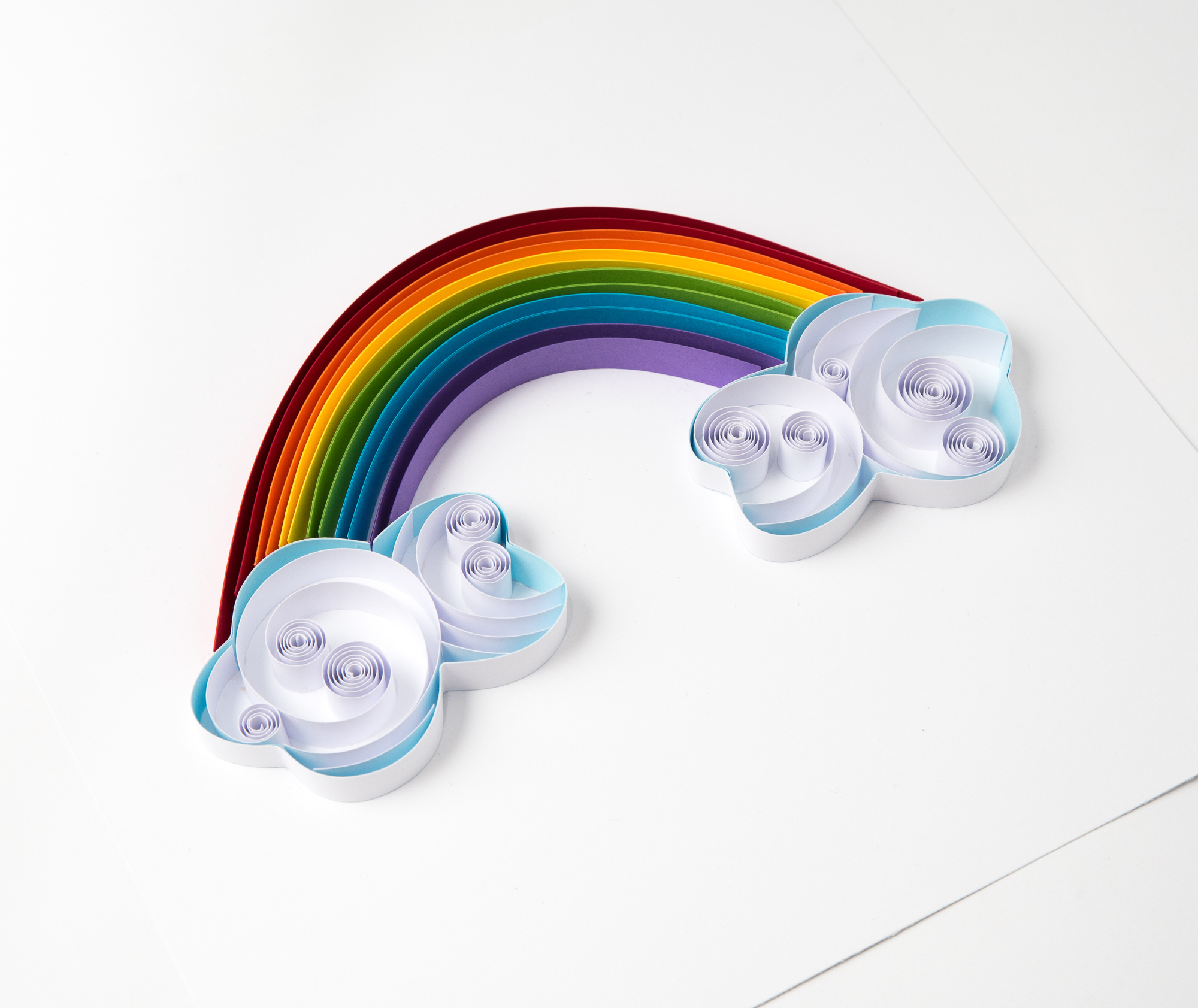 colorful rainbow quilling paper art modern home decor unique nursery decor etsy colorful rainbow quilling paper art modern home decor unique nursery decor etsy