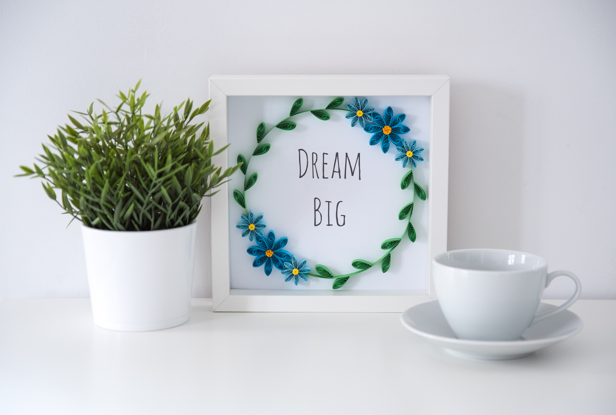 Read more about the article Ramka z cytatem – „Dream Big”
