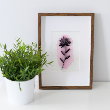 Minimalistyczne kwiaty – #1