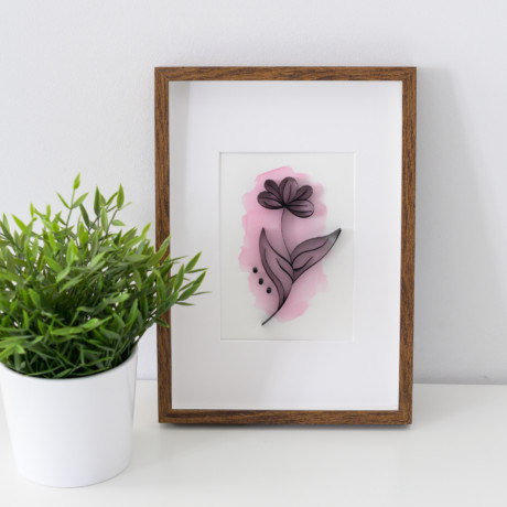 Minimalistyczne kwiaty – #3
