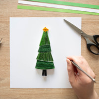 Papierowa Choinka – kurs krok po kroku