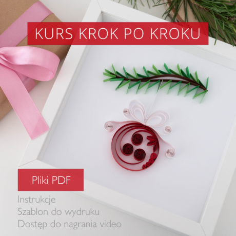 Papierowa Bombka – Kurs krok po kroku